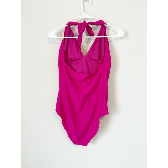 NWT American Classics Hot Pink On The Beach Swimsuit 10 - Picture 4 of 8